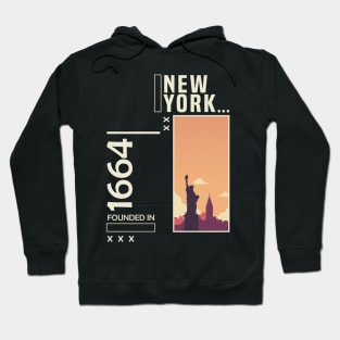 New York Founded in 1664 Hoodie